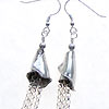 Karen Hill tribe sterling silver earrings